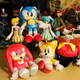 Image for article titled Sonic The Hedgehog 25th Anniversary Plushies Celebrate The Good Old Days